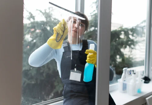 Nettoyage de vitres intérieures et extérieures à Bavent